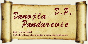 Danojla Pandurević vizit kartica